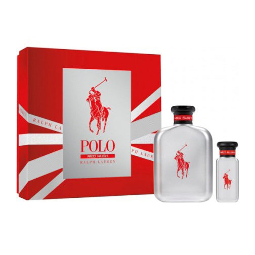 Ralph Lauren Polo Red Rush 2pcs Gift Set EDT 4.2 oz Men