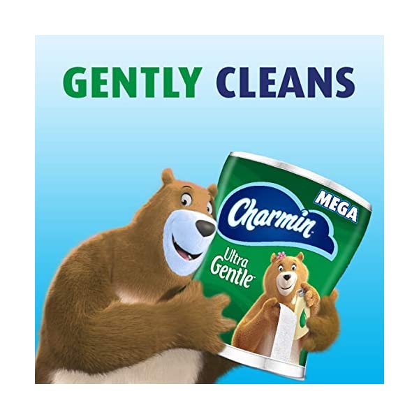 Charmin Ultra Gentle Toilet Paper - 6 Mega Rolls = 24 Regular Rolls