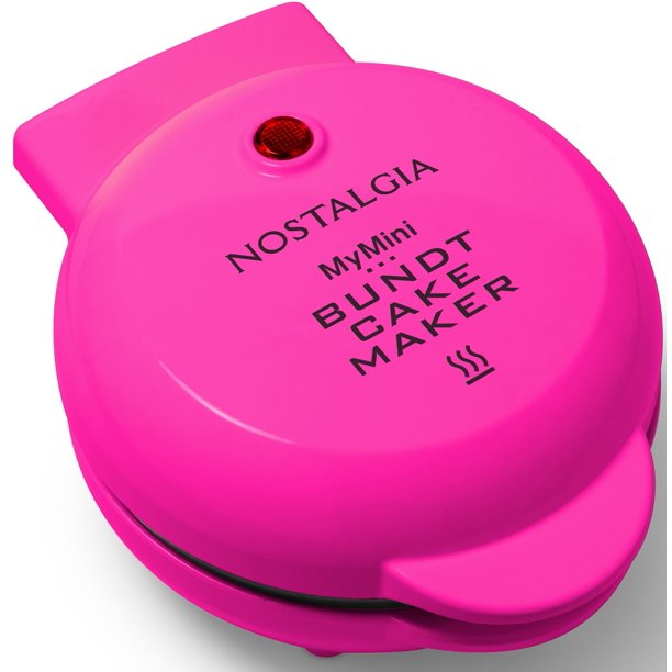 Nostalgia Hot Pink My Mini Bundt Cake Maker