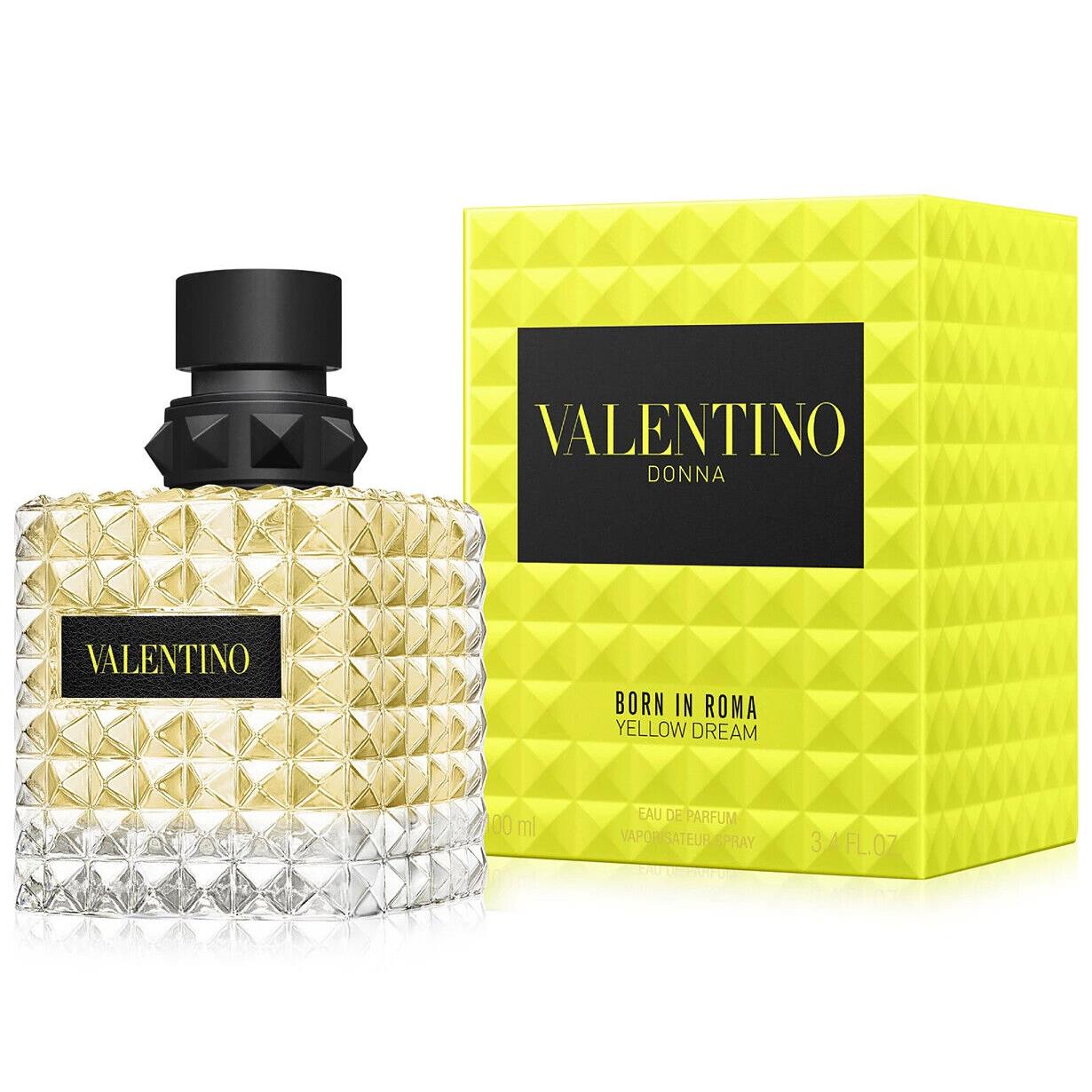 Valentino Born in Roma – ml 3.4 Valentino 100 Yellow Rafaelos EDP oz Dream by Wom