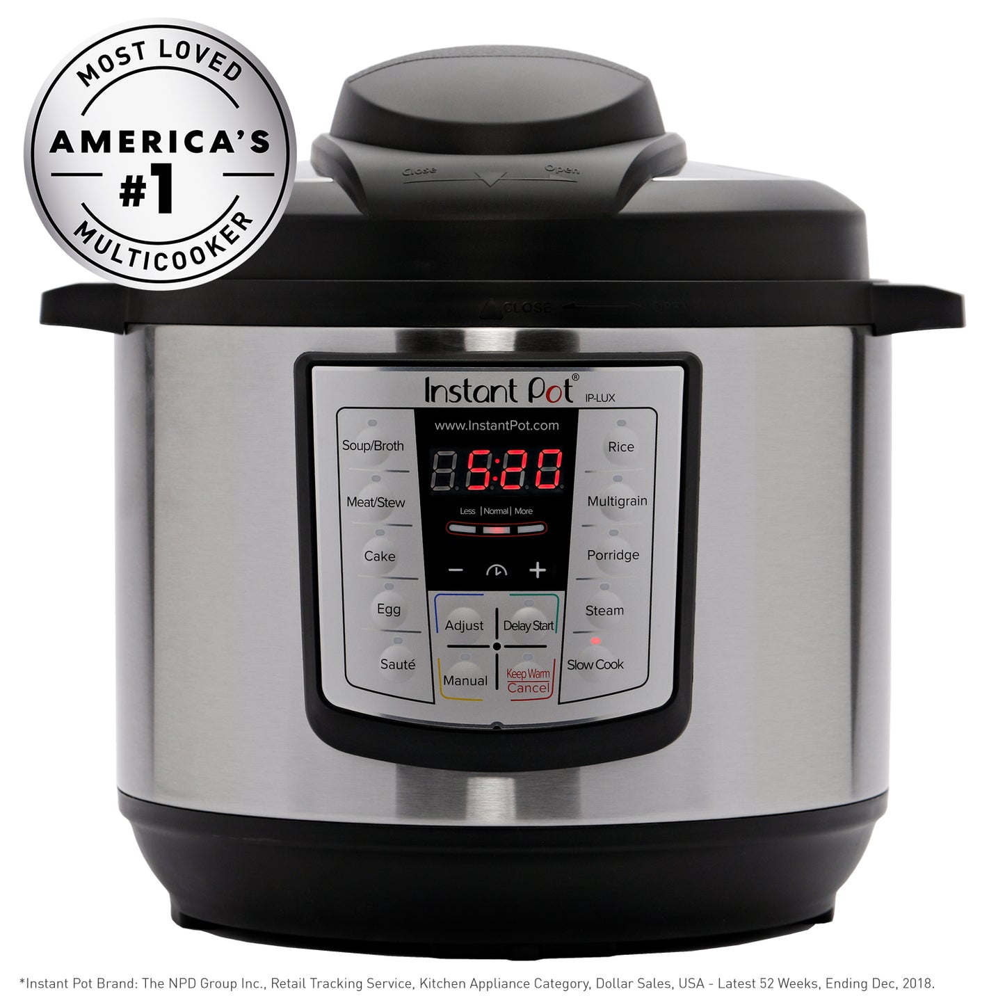 Instant Pot Duo Nova 8qt 7-in-1 One-Touch Multi-Use Programmable Electric Pressure Cooker with New Easy Seal Lid – Latest Model