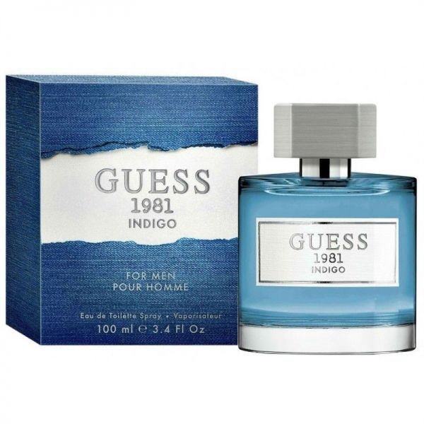 Guess 1981 Indigo for Men EDT 3.4 oz 100 ml