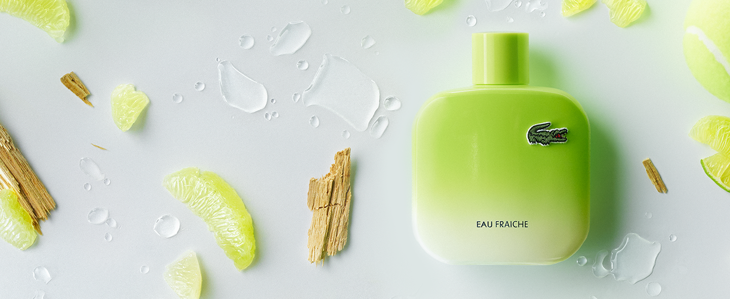 Lacoste L.12.12 Eau Fraiche, Pour Lui, 5.9 Fl oz 175 ml (Huge Size)