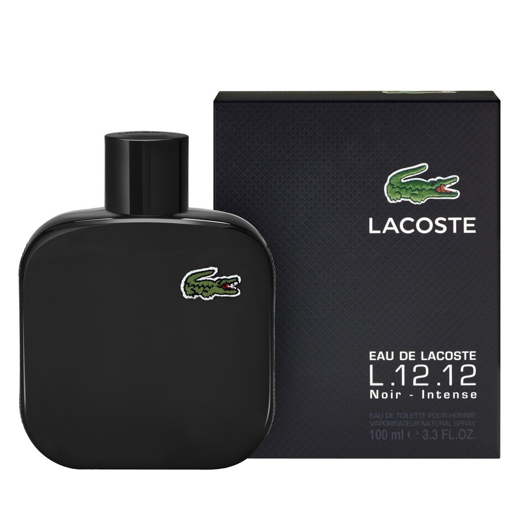 Lacoste L.12.12 Noir Intense EDT 3.3 oz 100 ml