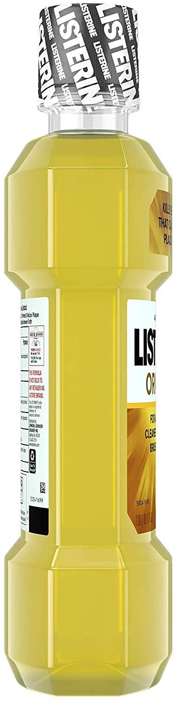 Listerine Original Antiseptic Mouthwash 500 ML "3-PACK"