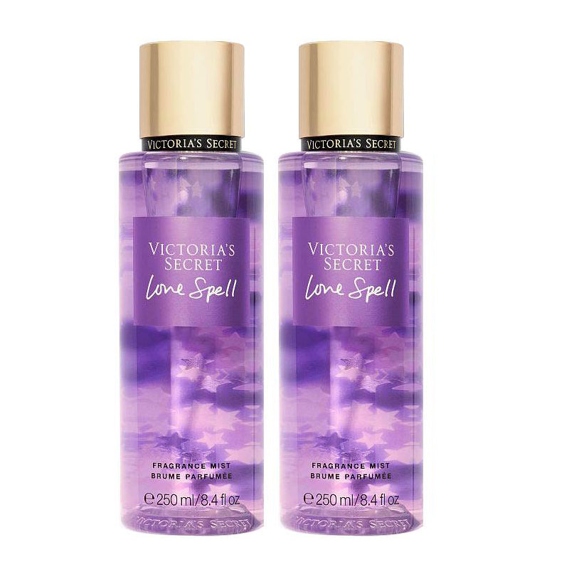 Victoria's Secret Love Spell Body Mist 8.4 oz 250 ml "2-PACK"