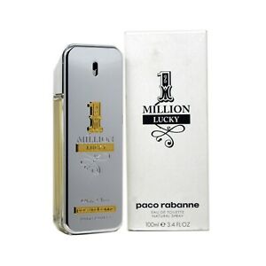 Paco Rabanne 1 Million Lucky Men's 100ml 3.4 Oz Eau De Toilette Spray TESTER