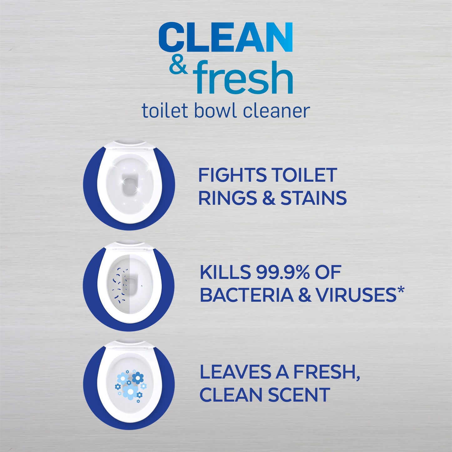 LYSOL Brand Cling & Fresh Toilet Bowl Cleaner (Pack of 2) 24 oz