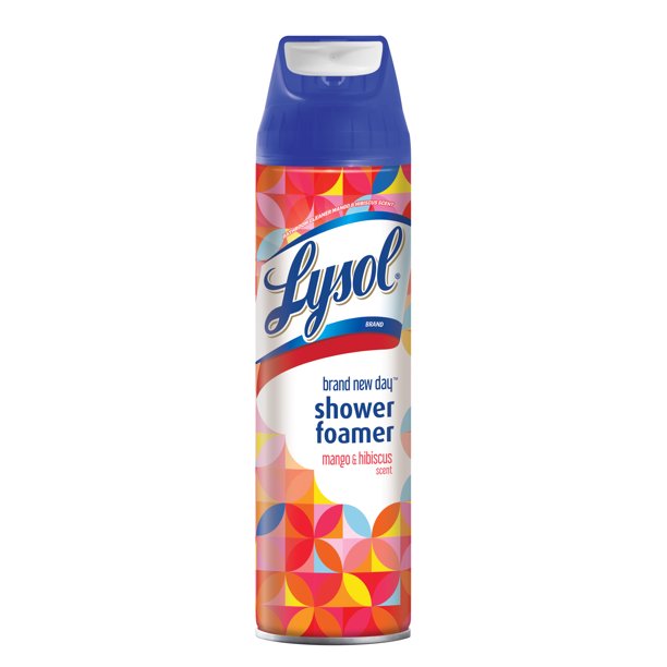 Lysol Shower Foamer - Brand New Day Mango & Hibiscus 19 oz