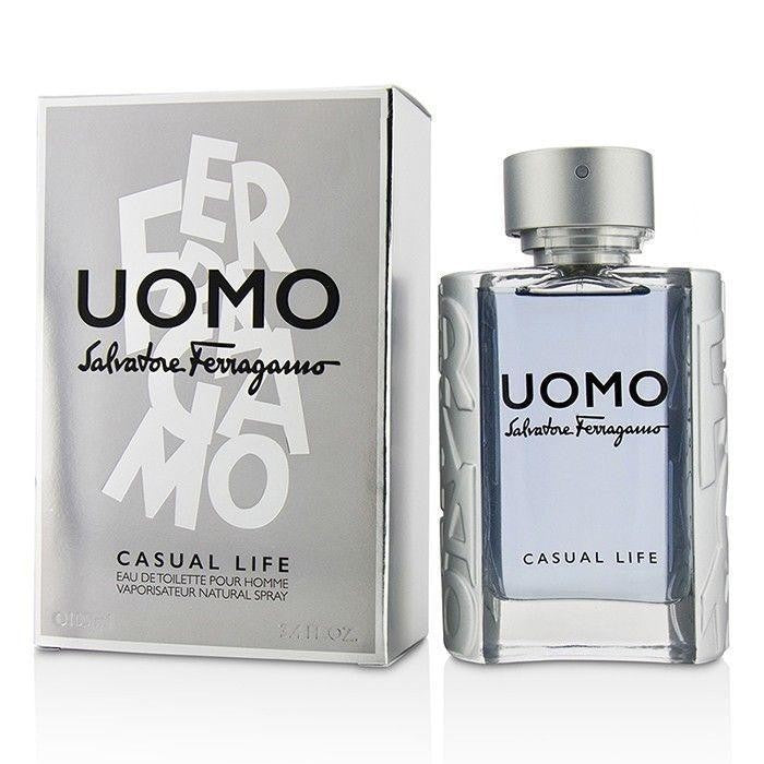 Salvatore Ferragamo Uomo Casual Life EDT 3.4 oz 100 ml