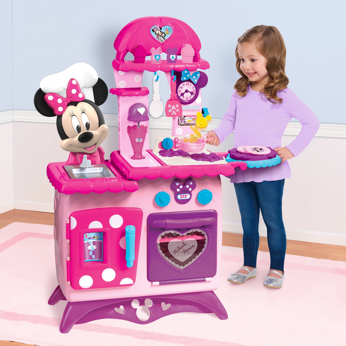 Minnie Mouse Flipping Fun Play Kitchens 13 Pieces