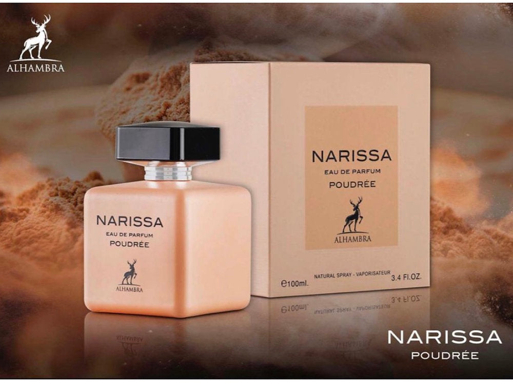 Narissa Poudree By Maison Alhambra Eau De Parfum Spray For Women 3.4 oz 100 ml