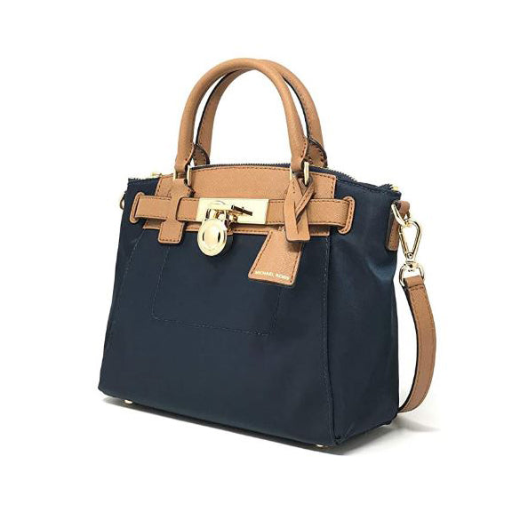 Michael Kors Hamilton Nylon MD Messenger Navy (35T8GXNM2C)