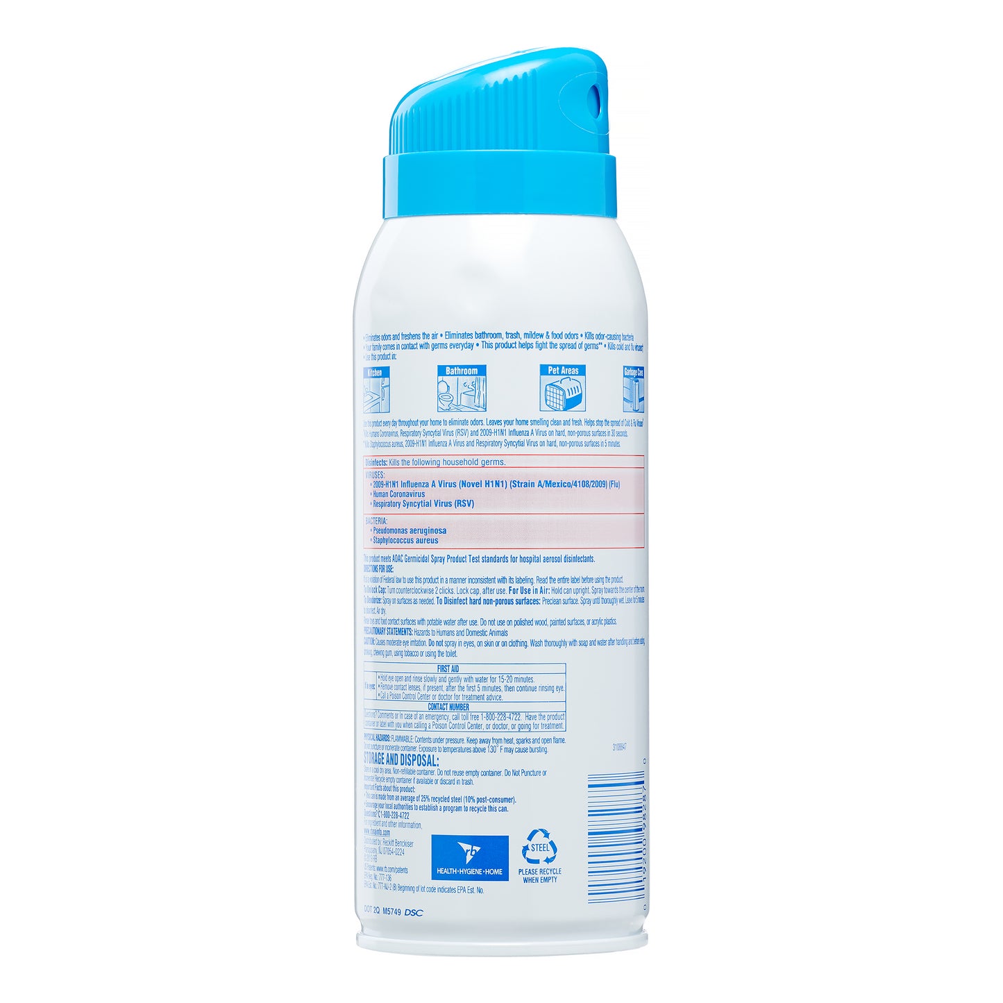 Lysol Disinfectant Spray, Neutra Air 2 in 1 Driftwood Waters 10 oz