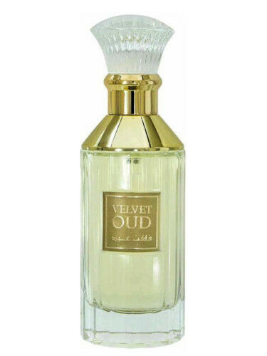 Velvet Oud Eau De Parfum Spray By Lattafa 3.4 oz