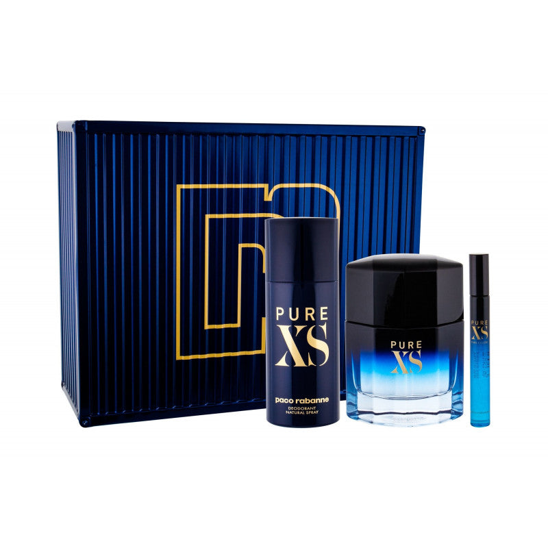 Paco Rabanne Pure XS 3pc Gift Set Men EDT oz – Rafaelos
