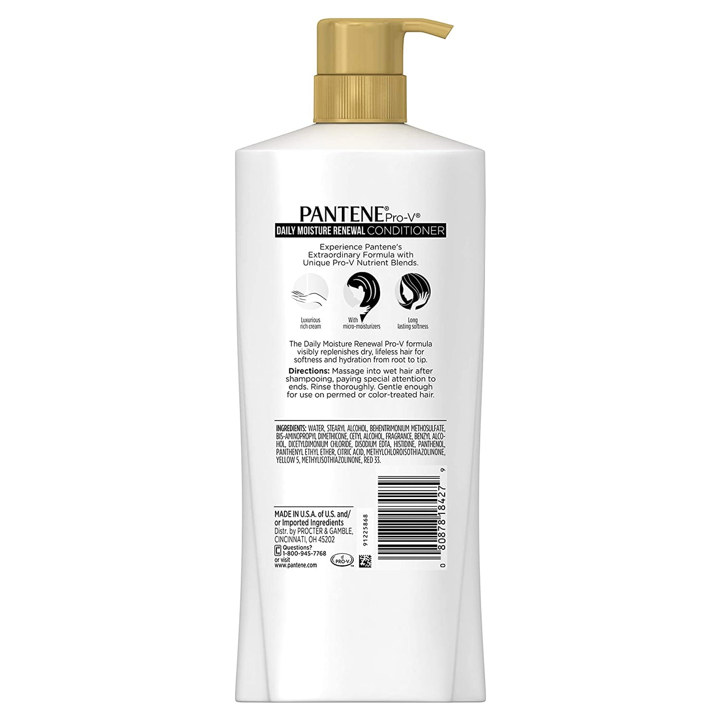 Pantene Pro V Daily Moisture Renewal Conditioner 38.2 fl. oz. With Pump