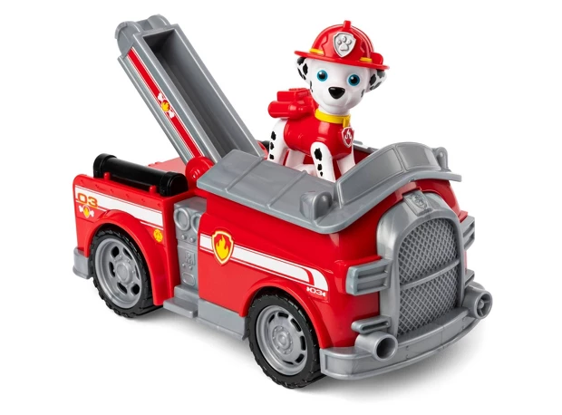 PAW Patrol Fire Engine Vehicle with Marshall