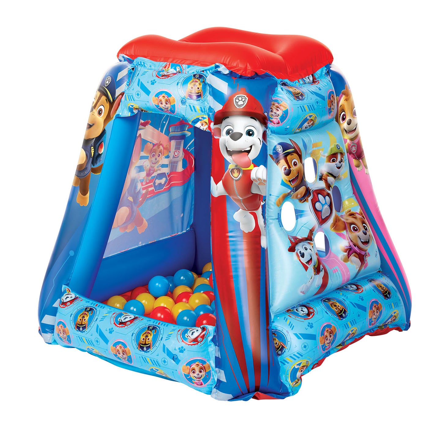 Paw Patrol Inflatable Playland Ballpit with 100 Soft Flex Balls