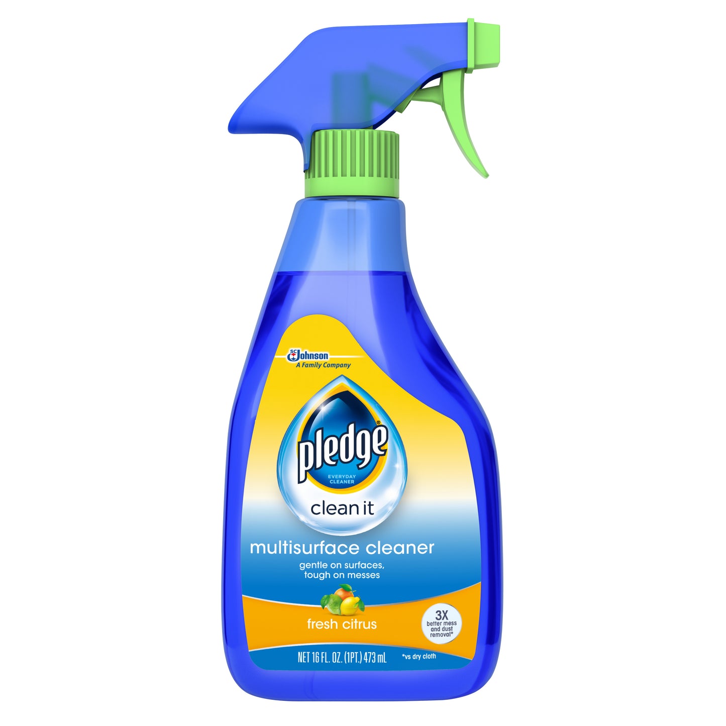 Pledge Multisurface Cleaner Trigger, Fresh Citrus, 16 fl oz