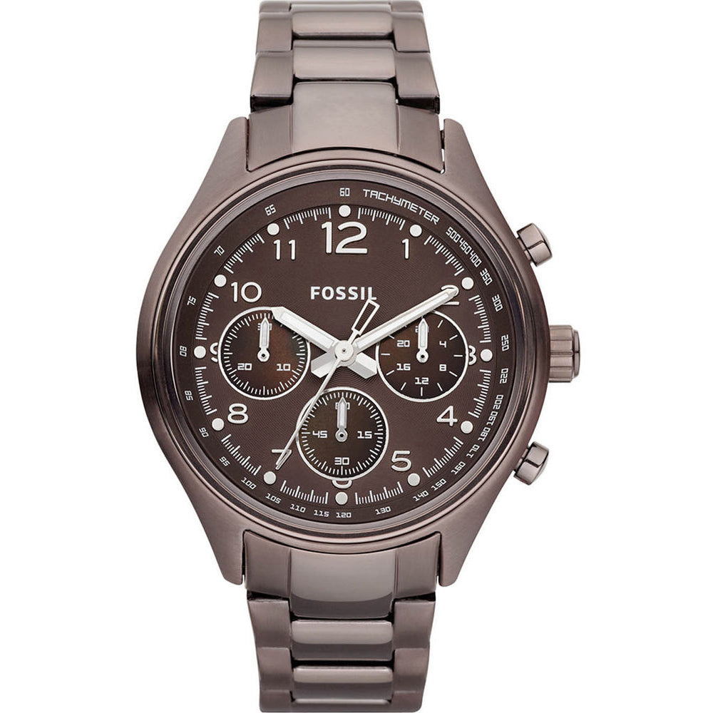 Fossil Flight Brown Chronograph Watch (CH2811) Women