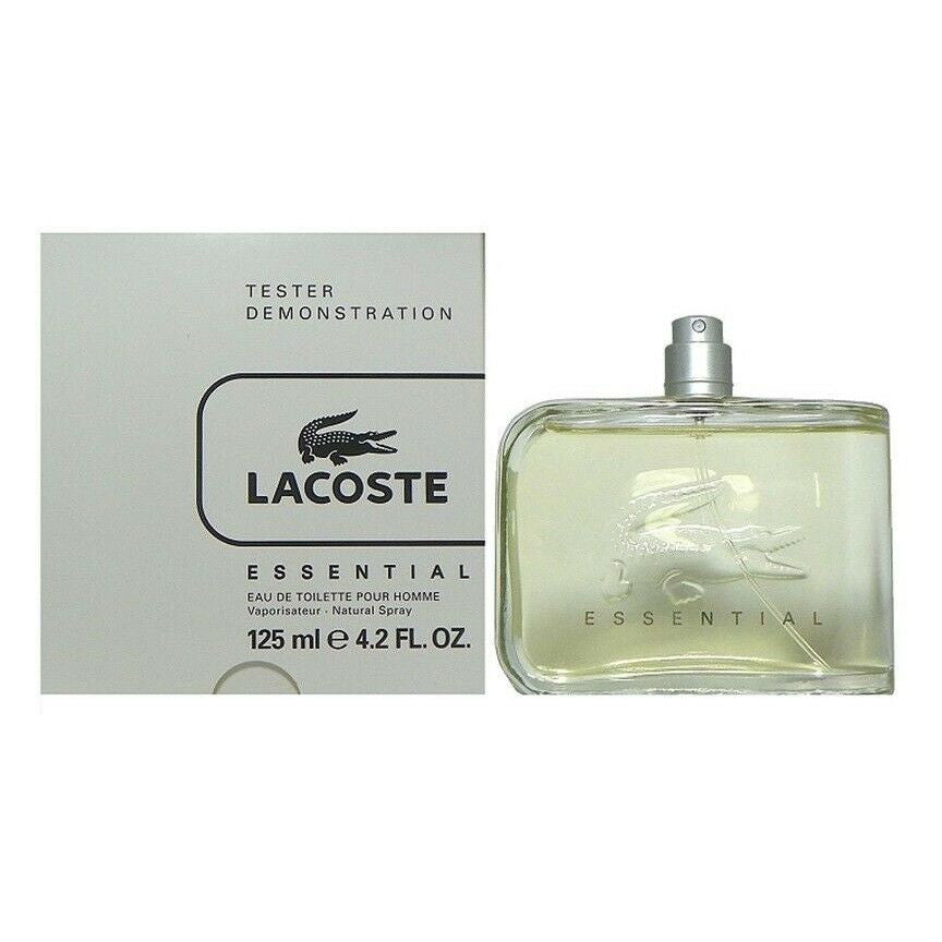Lacoste Essential EDT 4.2 oz 125 ml Men TESTER in white box