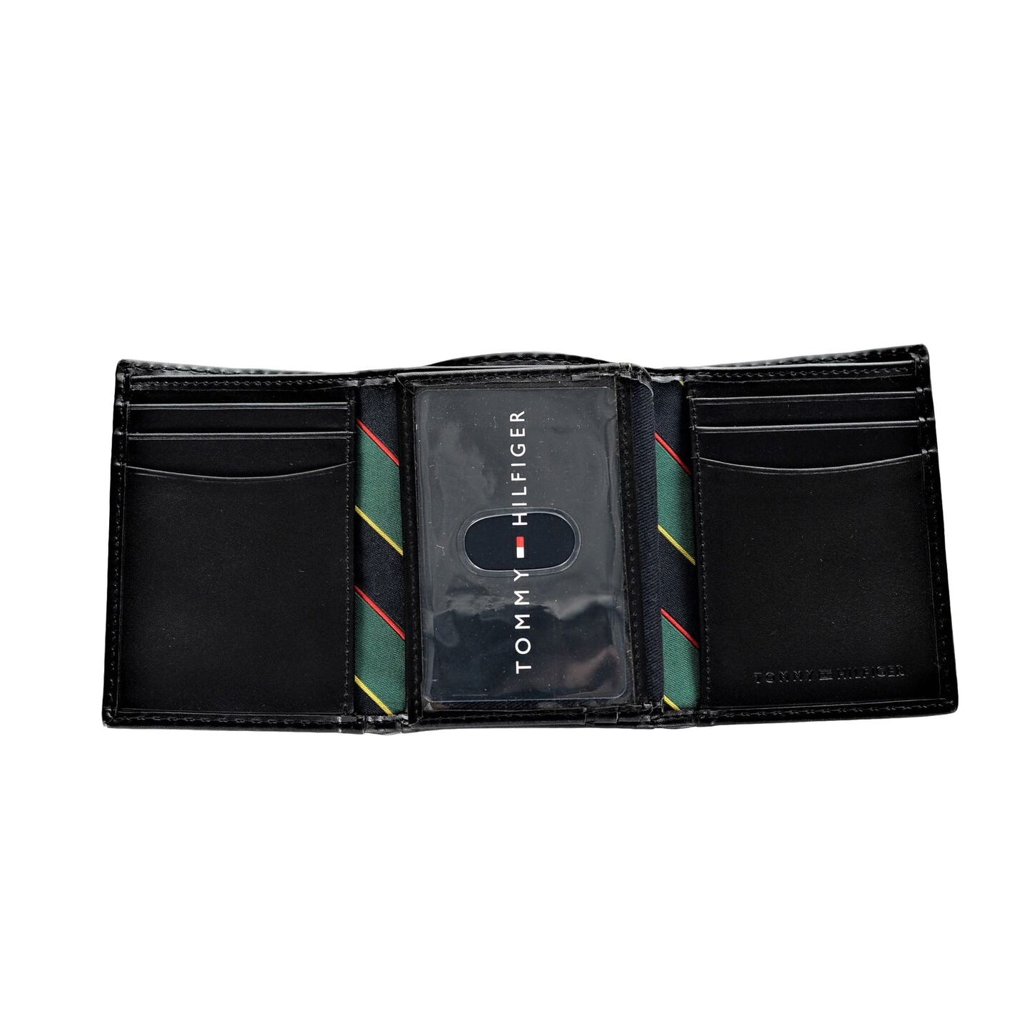 Tommy Hilfiger Men's Fordham Flip Trifold Valet Black (31TL110005)
