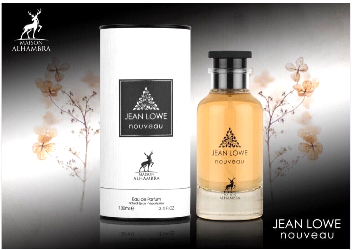 Jean Lowe Nouveau 3.4 oz 100 ml EDP By Maison Alhambra "Amazing Niche Perfume"