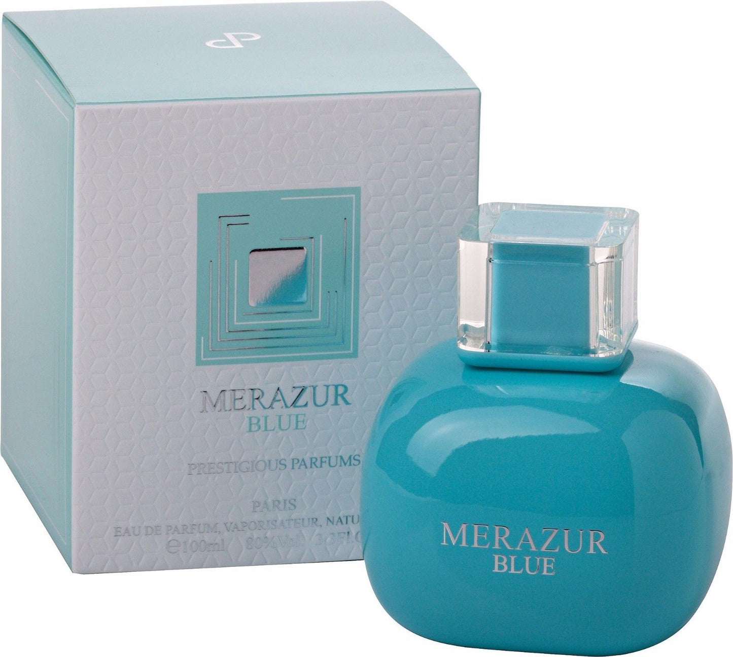 Prestigious Parfums Merazur Blue EDP 3.3 oz 100 ml