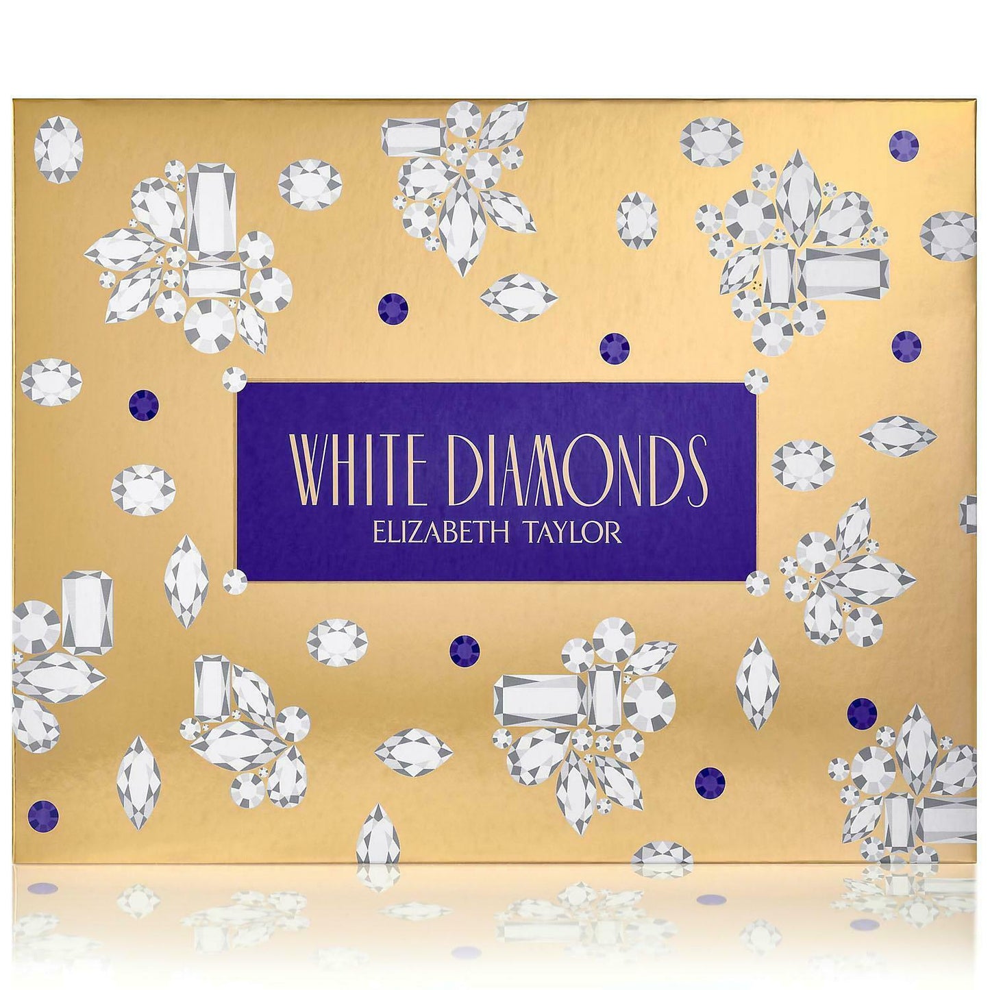 Elizabeth Taylor White Diamonds 4 pcs Gift Set EDT 3.3 oz
