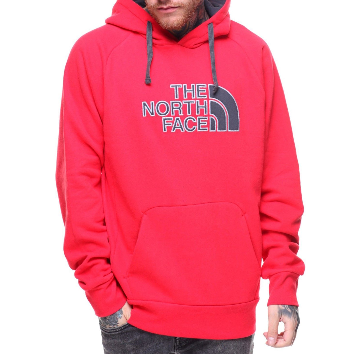 The North Face Avalon Hoodie TNF Red/Asphalt Men