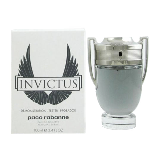 Paco Rabanne Invictus EDT 3.4 oz 100 ml TESTER in white Box Men