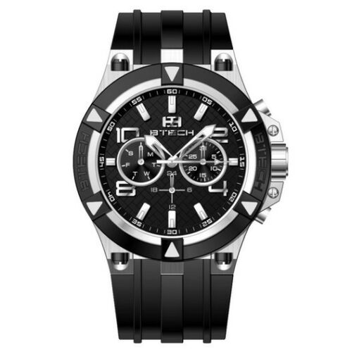 BTECH Men's Legend Watch Analog Chrono Black BT-LG-612-02