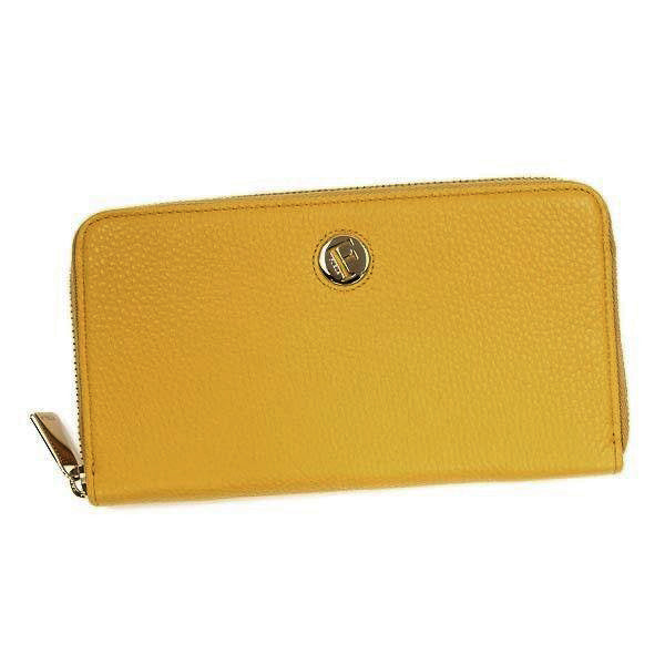 Furla Ph25 Piper XL Zip Around Long Wallet Saffron (758877)