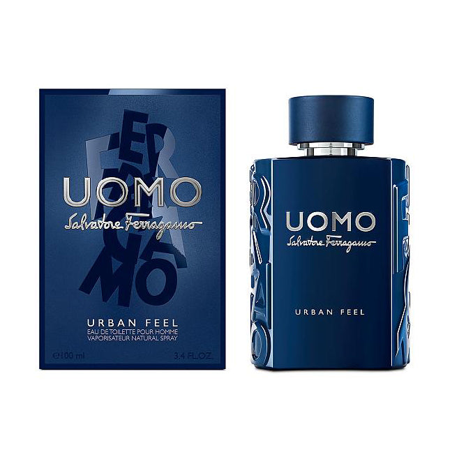 Salvatore Ferragamo Uomo Urban Feel EDT 3.4 oz 100 ml Men