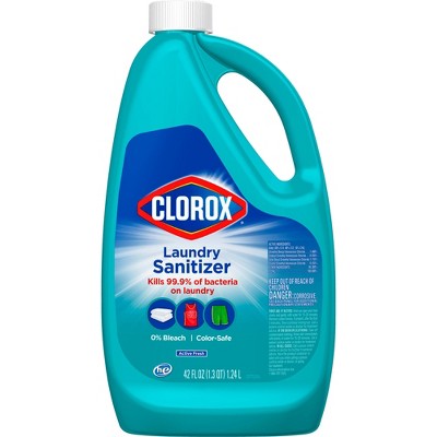 Clorox Laundry Sanitizer 42 fl oz Kills 99.9% of Bacteria