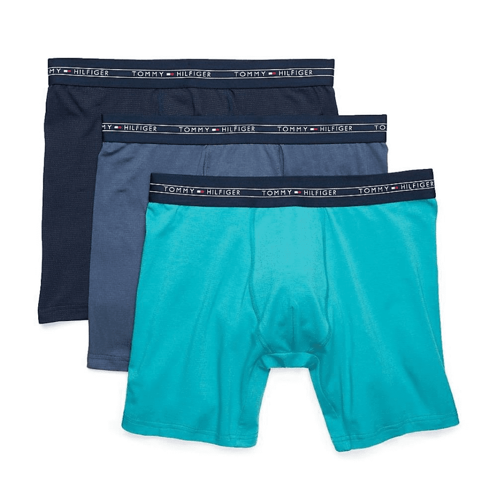 Tommy Hilfiger Men's Cotton Air 3 Pack Boxer Brief (09T3434324)