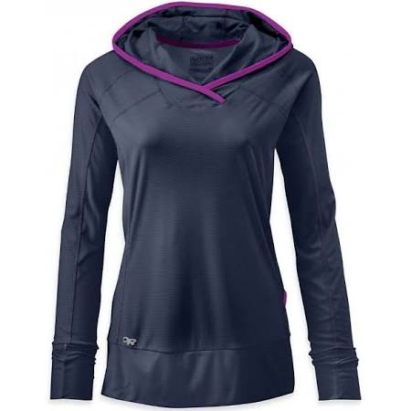 Outdoor Research Women's Echo Hoody - Lightweight, UPF Sun Protection, Breathable Training Hoodie