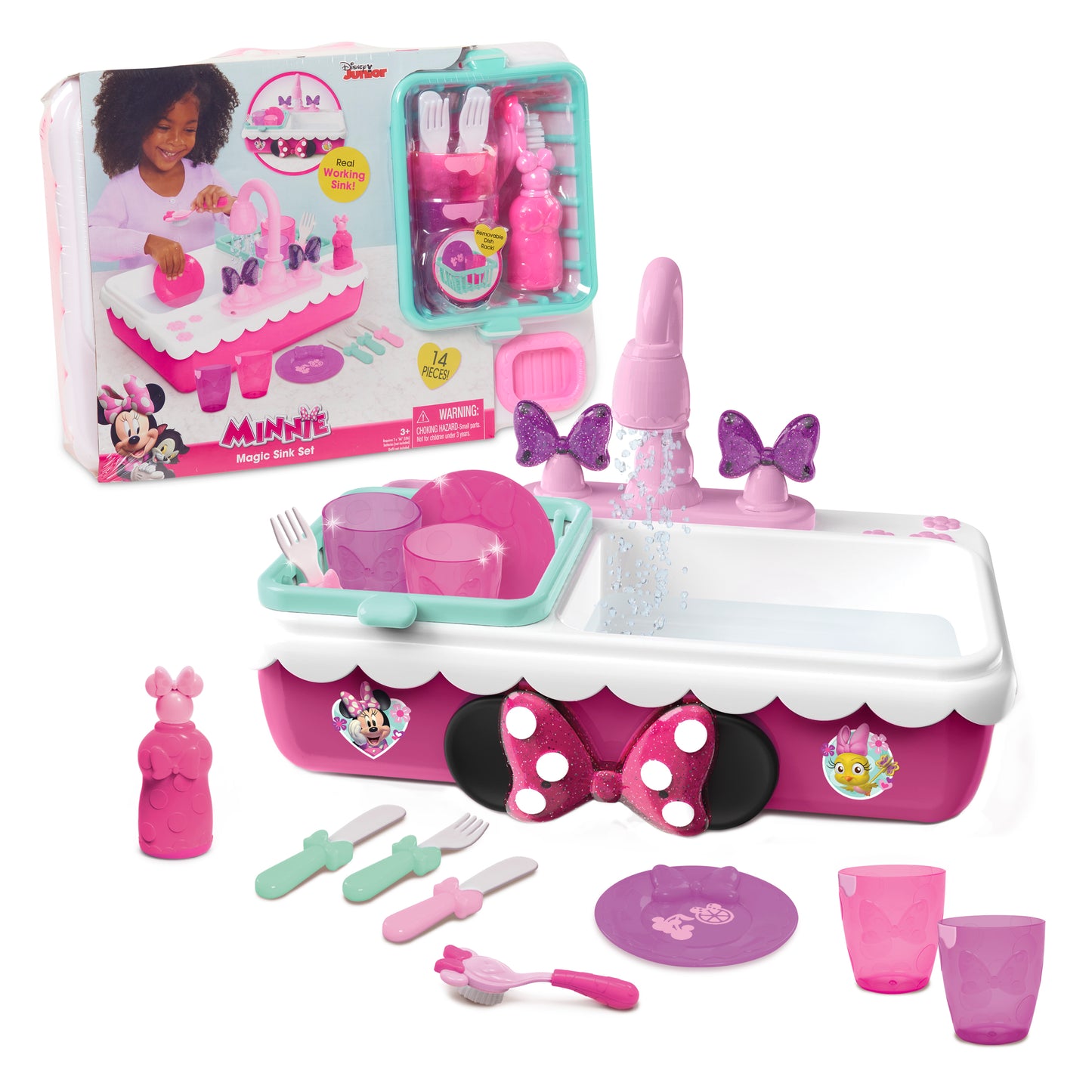Disney Minnie Mouse Happy Helpers Magic Sink Set