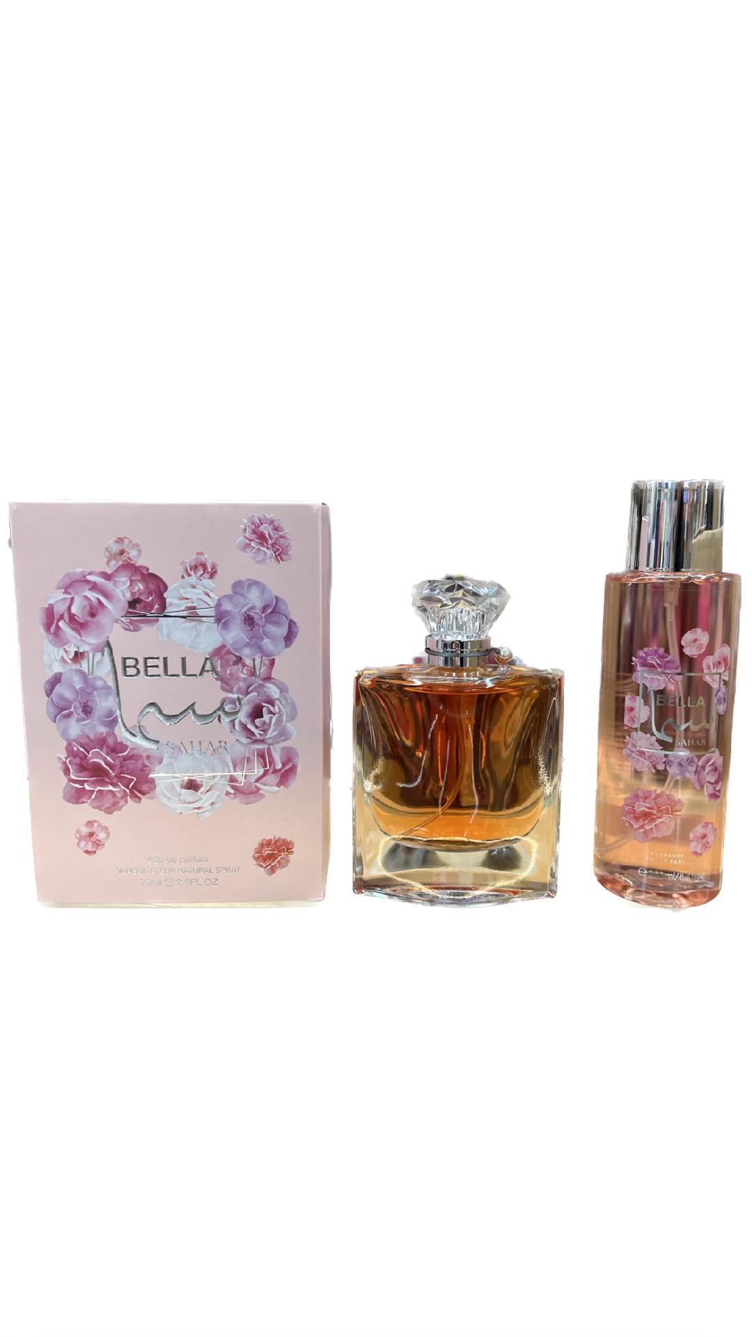 Bella Sahar Eau De Parfum Set 2.6 oz / 8.4 oz Splash