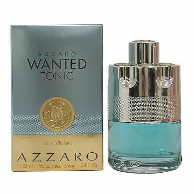 Azzaro Wanted Tonic Eau de Toilette for Men - 3.4 oz Cologne for