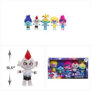 Trolls World Tour Dance Off Plush Set, 5 pieces