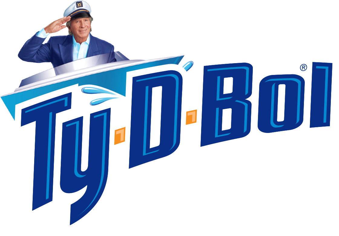 Ty-D-Bol Blue Liquid Toilet Cleaner, 12 Ounce (Pack of 2)