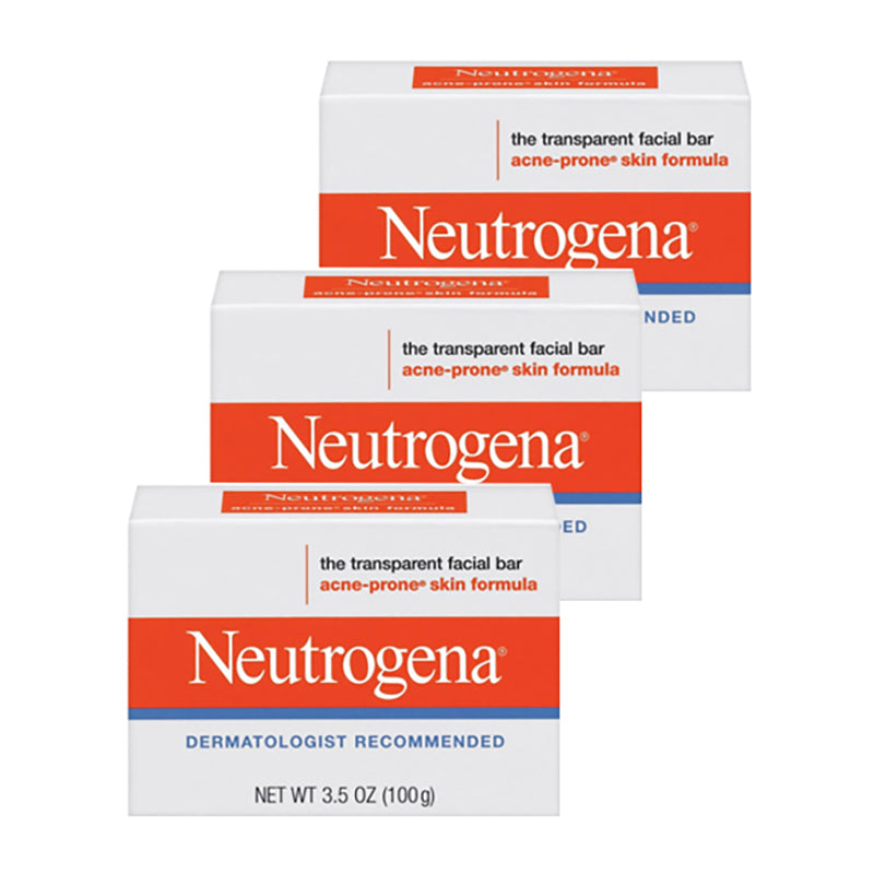 Neutrogena Facial Cleansing Bar 3.5 oz 3-Pack