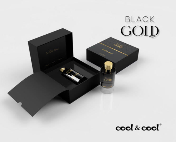 Cool & Cool Black Gold Eau De Parfum 3.4 oz 100 ml