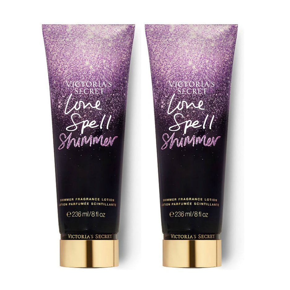 Victoria's Secret Love Spell Shimmer Body Lotion 8 oz 2-PACK – Rafaelos
