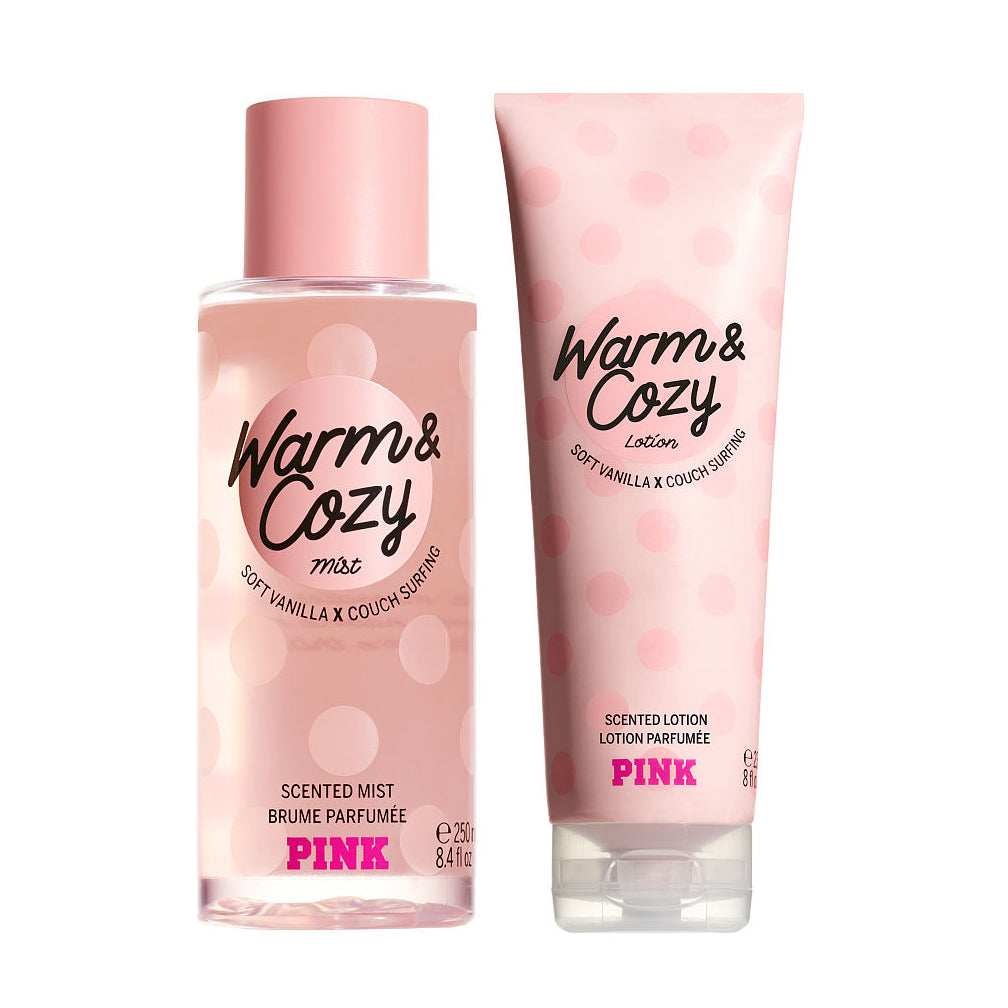Victoria's Secret Warm & Cozy Scented Mist + Body Lotion SET