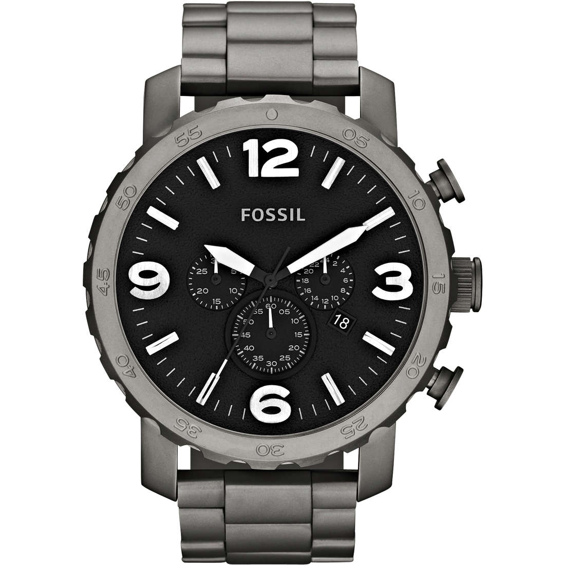 Fossil Chronograph Stainless Steel Watch (TI1004) Men