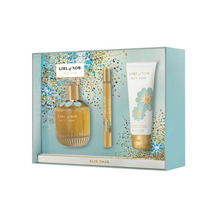 Elie Saab Girl of Now Gift Set 3pc EDP 3.0 oz 90 ml Women