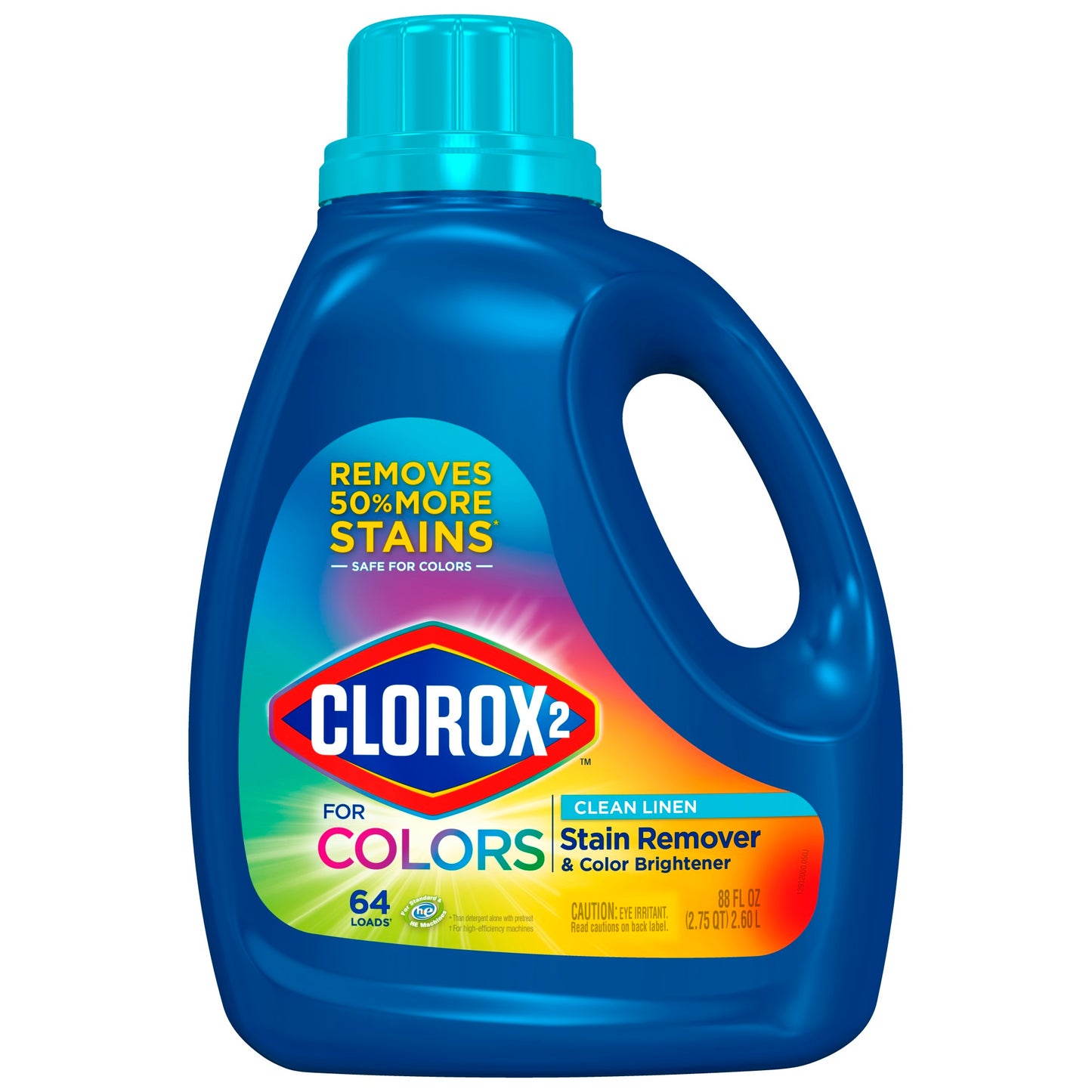 Clorox 2 for Colors - Stain Remover and Color Brightener Clean Linen, 88 Ounces